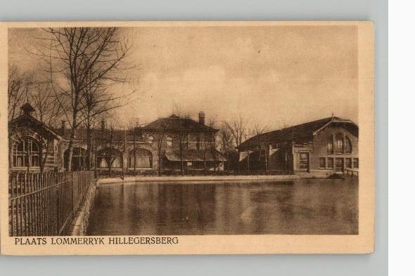 Hillegersberg Plaats lommerryk, Verzamelen, Ansichtkaarten | Nederland, Ongelopen, Zuid-Holland, Voor 1920, Verzenden