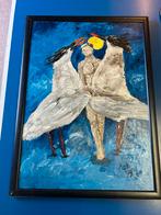 Schilderij vogels, Ophalen