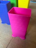 Plastic drinkpakjes houder 4 stuks, Ophalen, Zo goed als nieuw, Overige materialen, Overige stijlen