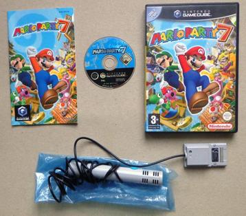 Mario Party 7 + Microfoon voor de Nintendo GameCube  beschikbaar voor biedingen