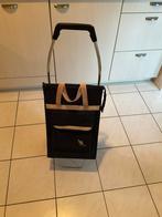 Boodschappen trolley - merk Kangeroe - inklapbaar, 30 cm of meer, Blauw, Zo goed als nieuw, 75 cm of meer