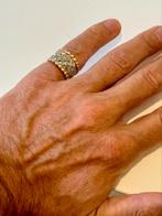 Prachtige gouden ring met diamant 0.30ct, certificaat NIEUW!, Geel, Nieuw, Ophalen of Verzenden, 17 tot 18