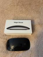 Apple Magic Mouse Zwart, Computers en Software, Muizen, Rechtshandig, Muis, Gebruikt, Ophalen of Verzenden