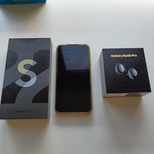 Samsung Galaxy S22+ 128gb zwart, Telecommunicatie, Mobiele telefoons | Samsung, Zo goed als nieuw, Galaxy S22, 128 GB, Zonder abonnement