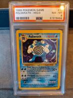 Pokemon base Poliwrath Holo Psa 8, Ophalen of Verzenden, Losse kaart, Zo goed als nieuw