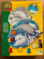 Ses gips gieten en schilderen dolfijn, Ophalen of Verzenden, Nieuw