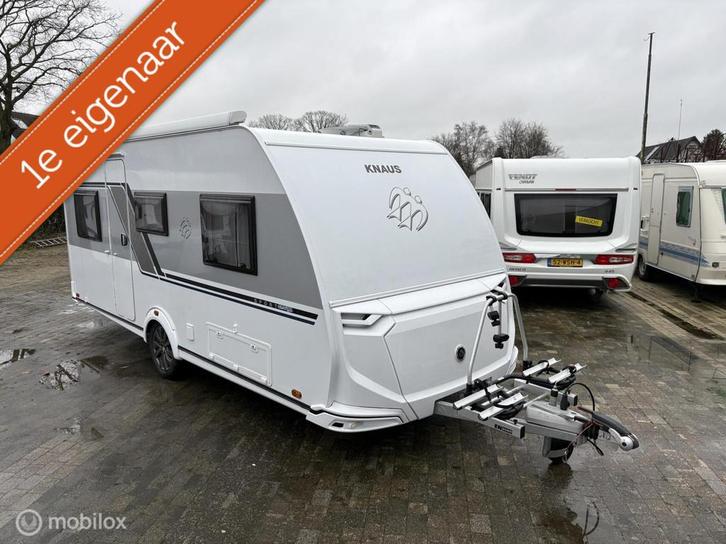 Knaus 500 Eu Sport E-Power Dakluifel,Mover,Airco, Caravans en Kamperen, Caravans, Bedrijf, 1000 - 1250 kg, Knaus, 7 tot 8 meter
