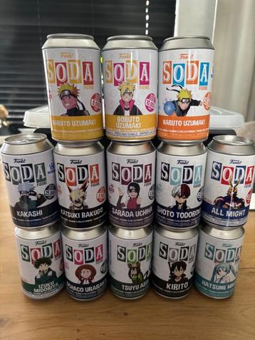 Funko Soda Anime 13 cans voor 70 euro beschikbaar voor biedingen