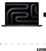 MacBook m4 pro chip 14 inch 24gb ram 1tb black color, Computers en Software, Apple Macbooks, MacBook Pro, 1 TB of meer, Qwerty