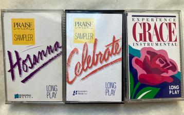 Cassttes Integrity en hosanna music, 3 stuks beschikbaar voor biedingen