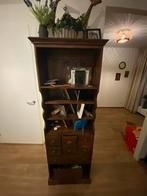 Koloniale Boekenkast - 190x60x30 cm, Ophalen, Gebruikt, 50 tot 100 cm, Met lade(s)