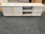 Tv meubel by boo taupe met stalen poten 180cm, Info@savoireinteriors.com, 150 tot 200 cm, Ophalen of Verzenden, Minder dan 100 cm
