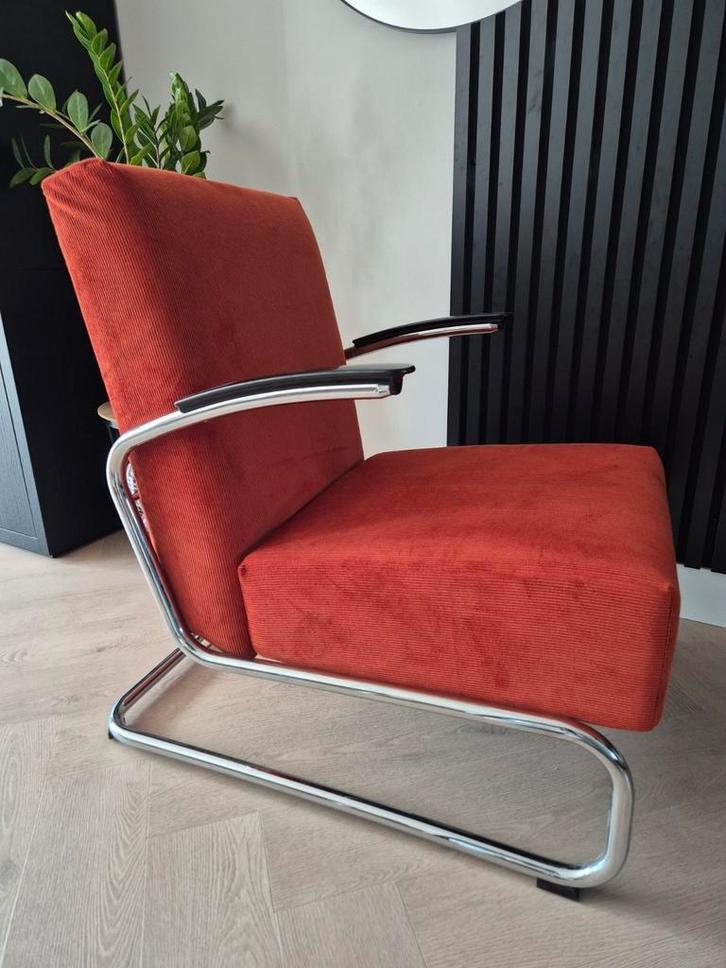 Gispen Dutch Originals 405 fauteuil, Huis en Inrichting, Fauteuils, Zo goed als nieuw, Stof, Ophalen of Verzenden
