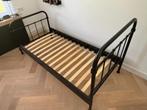 1 persoonsbed zwart, Huis en Inrichting, 90 cm, Eenpersoons, Zwart, Ophalen of Verzenden
