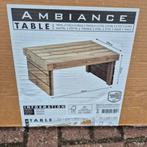 Bijzet tafel, Ophalen, Nieuw, Rechthoekig, Hout