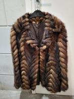 Mooie bontjas, maat 38, Ophalen of Verzenden, Zo goed als nieuw, Maat 38/40 (M), Bruin