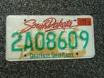 Kentekenplaat licenseplate South Dakota Great Faces 1 USA, Verzenden, Gebruikt, Auto's