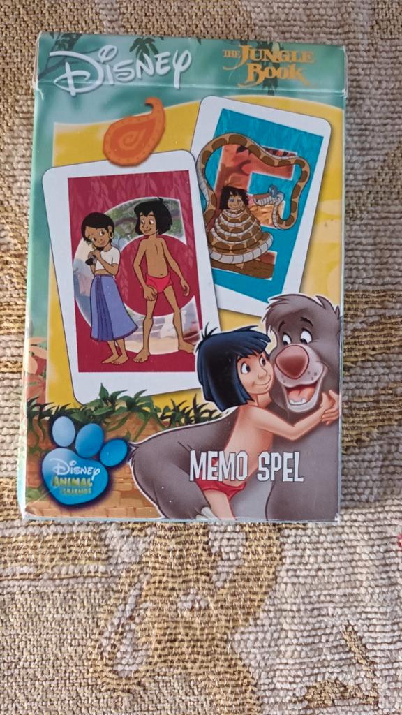 Disney geheugenspel The Jungle Book, Verzamelen, Disney, Gebruikt, Ophalen of Verzenden