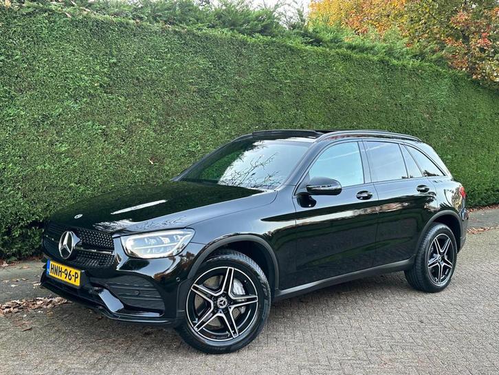 Mercedes-Benz GLC-klasse 300e 4MATIC AMG/GARANTIE/PANO/LED!, Auto's, Mercedes-Benz, Bedrijf, Te koop, GLC, 360° camera, 4x4, ABS