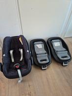 Maxi-Cosi Pebble met 2 Isofix bases en accessoires, Gebruikt, Isofix, 0 t/m 13 kg, Maxi-Cosi