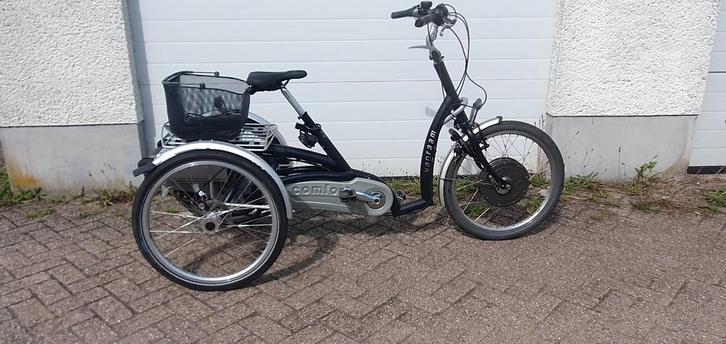 Van Raam Elektrische Driewieler met 2 Accu's, Fietsen en Brommers, Fietsen | Driewielfietsen, Gebruikt, Ophalen of Verzenden