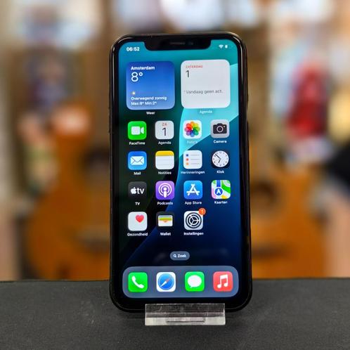 Apple iPhone 11 64GB Accu 74% | Zwart - In Goede Staat, Telecommunicatie, Mobiele telefoons | Apple iPhone, Zo goed als nieuw