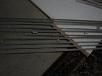 10 metalen gordijn railsen., Ophalen, Nieuw, 50 tot 100 mm, Overige typen