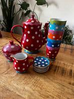 oilily servies, als set te koop, Ophalen, Zo goed als nieuw, Overige stijlen, Kop(pen) en/of Schotel(s)