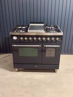 Luxe Boretti Gasfornuis Antraciet, Witgoed en Apparatuur, Fornuizen, Ophalen, 60 cm of meer, Zo goed als nieuw, Gas