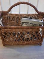 Riviera maison rattan krantenmand, Ophalen, Gebruikt