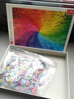 Puzzel "regenboog palet" 1000 stukjes, Ophalen of Verzenden, 500 t/m 1500 stukjes, Zo goed als nieuw, Legpuzzel