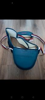 Navyblauwe heupdrager met schouderband voor baby tot peuter, Ophalen of Verzenden, Zo goed als nieuw, Rug