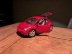 VW New Beetle schaalmodel 1:18 - Rood, Hobby en Vrije tijd, Modelauto's | 1:18, Ophalen of Verzenden, Gebruikt, Auto, Bburago