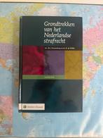Grondtrekken Nederlands strafrecht, Boeken, Studieboeken en Cursussen, Ophalen of Verzenden, Gamma, Gelezen, WO