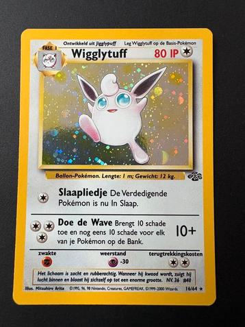Wigglytuff 16/64 Jungle NL (NM) beschikbaar voor biedingen