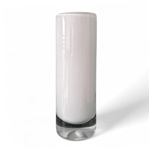 Fidrio vaas Cilinder Opal (4x), Huis en Inrichting, Woonaccessoires | Vazen, Nieuw, Wit, Minder dan 50 cm, Glas, Ophalen of Verzenden