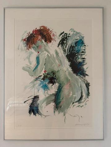 Zeefdruk Annemarie de Groot 1991 beschikbaar voor biedingen