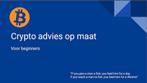 Bitcoin Advies Op Maat Crypto-hulp voor Beginners, Privéles, Bijles