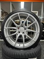 ACTIE | 19 INCH YANAR FF-17 VELGENSET 5X112 GOLF LEON A3, 19 inch, Velg(en), Nieuw, Ophalen of Verzenden