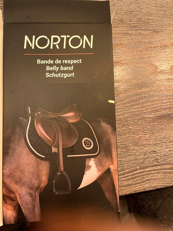 Norton Bodybandage Zwart maat L, Dieren en Toebehoren, Paarden en Pony's | Overige Paardenspullen, Zo goed als nieuw, Ophalen of Verzenden