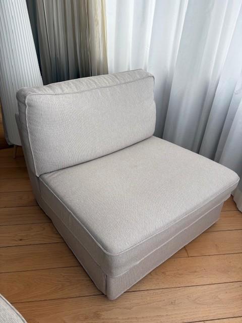 IKEA KIVIK (2 x compacte zit-slaap stoel/bank), Huis en Inrichting, Slaapkamer | Slaapbanken, Zo goed als nieuw, 90 cm, Eenpersoons