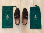 Crocket & Jones herenschoenen, donkerbruin suède, maat 7E, Bruin, Ophalen of Verzenden, Gespschoenen, Gedragen