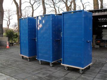 Anti Diefstal Rolcontainer, rol kar, magazijn wagen, safe beschikbaar voor biedingen
