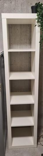 Ikea Kallax kast wit 5 vakken, Ophalen, Zo goed als nieuw, 25 tot 50 cm, 100 tot 150 cm