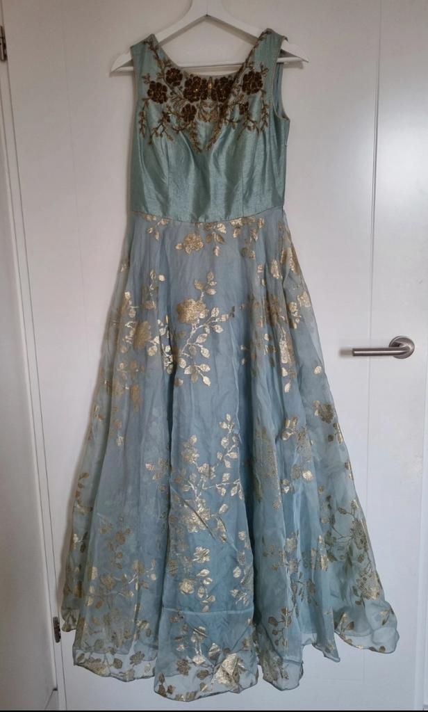 Indiase galajurk avondjurk - sari Indian. Maat M 38/40, Kleding | Dames, Gelegenheidskleding, Nieuw, Galajurk, Maat 38/40 (M)