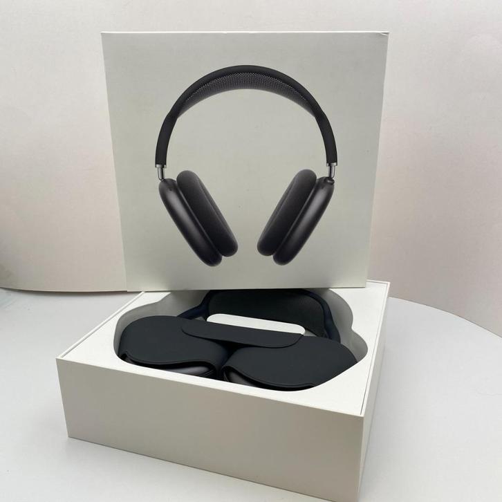 Apple AirPods Max – Zwart – Topstaat, Telecommunicatie, Mobiele telefoons | Oordopjes, Zo goed als nieuw, Bluetooth, Ophalen of Verzenden
