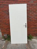 Kunststof binnendeur met beslag, 215 cm of meer, 80 tot 100 cm, Kunststof, Zo goed als nieuw