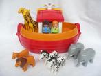 Fisher-Price Ark van Noach, boot met dieren, Ophalen of Verzenden, Zo goed als nieuw, Speelset