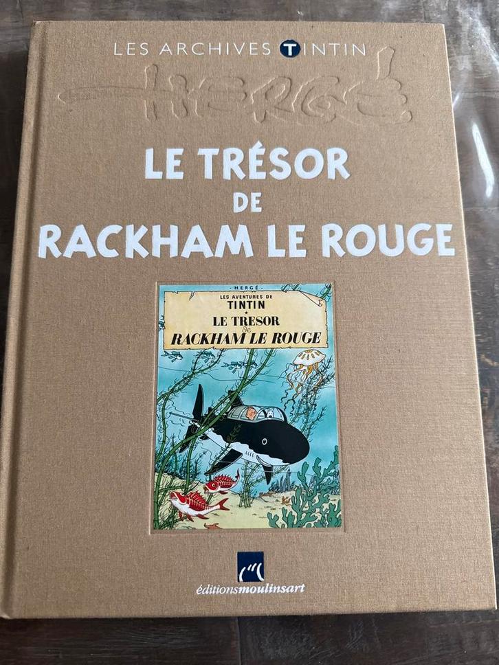 Kuifje: De schat van Scharlaken Rackham (Franstalig), Boeken, Stripboeken, Zo goed als nieuw, Eén stripboek, Ophalen of Verzenden