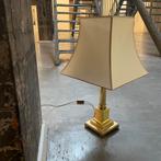 Herda amsterdam vintage messing lamp jaren 64 cm, Huis en Inrichting, Lampen | Tafellampen, 50 tot 75 cm, ., Ophalen of Verzenden
